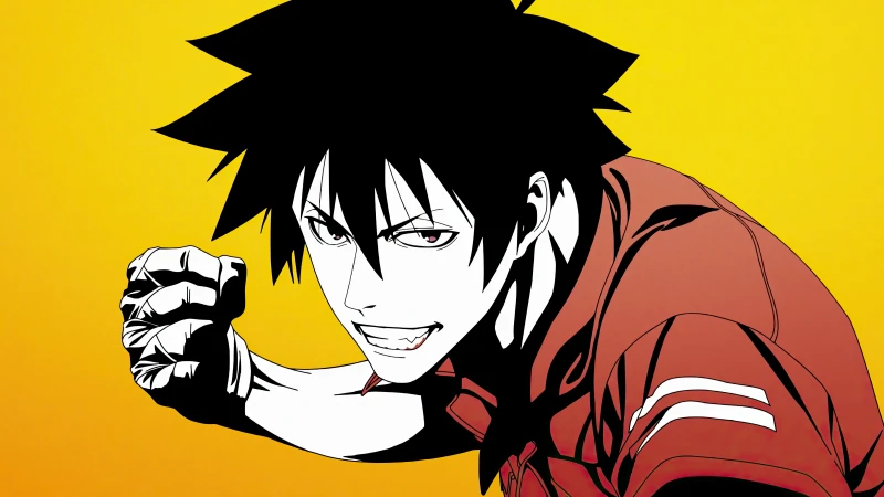 Black Torch, Jiro Azuma 5K Wallpaper