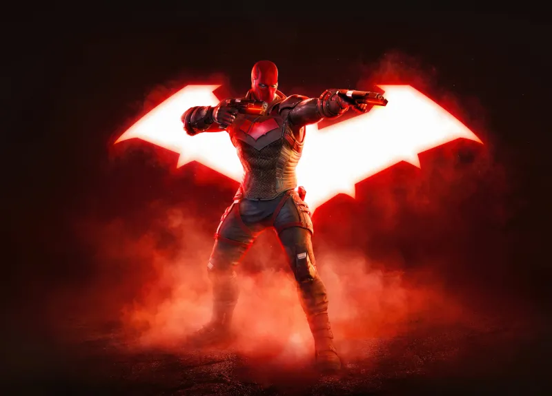 Red Hood, Gotham Knights, 5K wallpaper