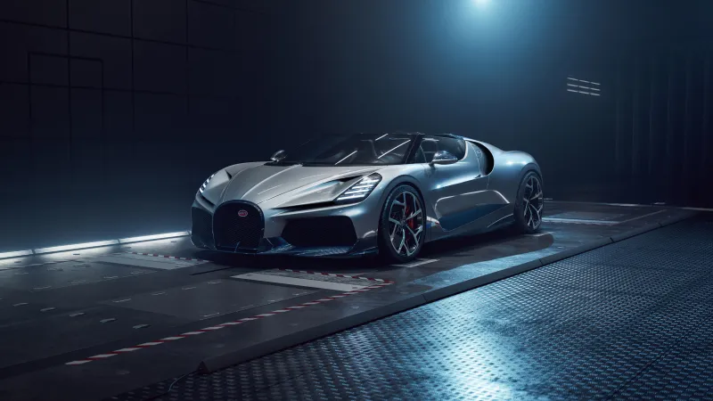 Bugatti W16 Mistral, 5K wallpaper