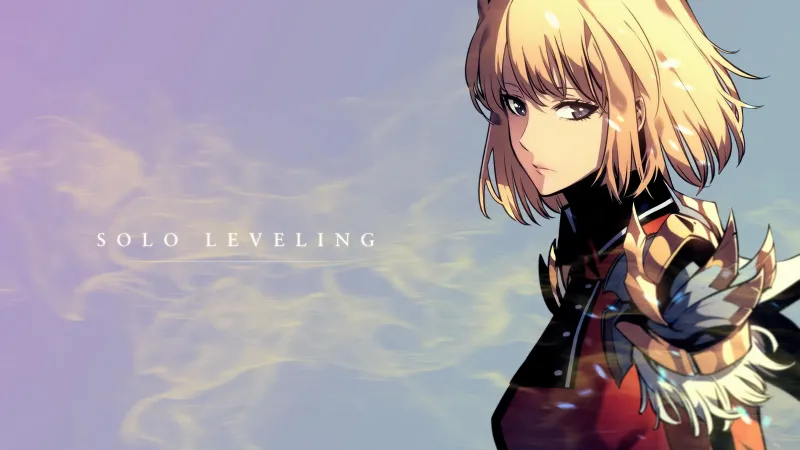 Cha Hae-in, 5K wallpaper, Solo Leveling, Anime girl