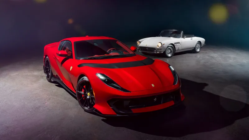 Ferrari 812 Competizione, 8K wallpaper