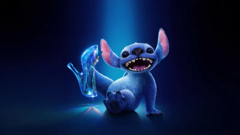 Lilo & Stitch x Cinderella, 8K wallpaper