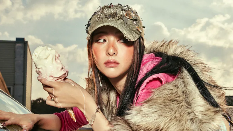 Huh Yunjin, Hot (LE SSERAFIM), 5K wallpaper