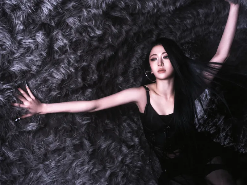 Huh Yunjin Hot, Le Sserafim, 5K wallpaper