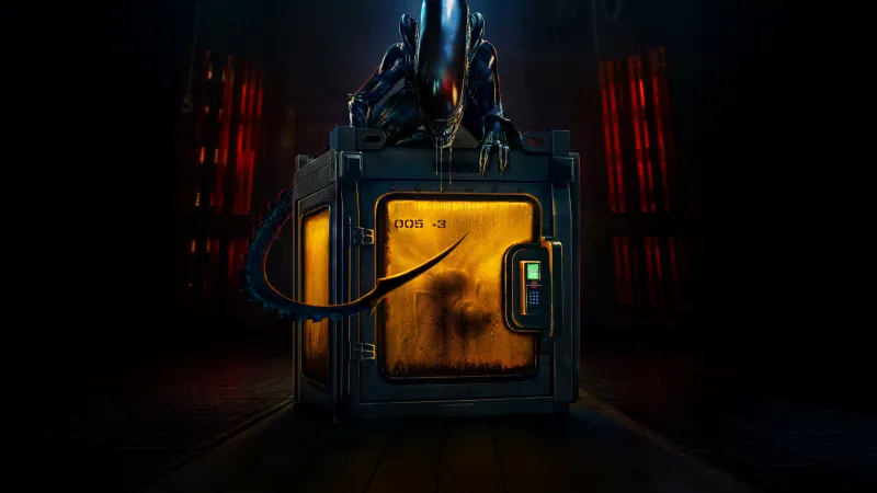 Alien: Earth Crate, 2025 series, 5K wallpaper