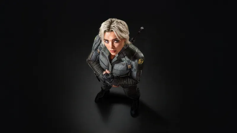 Florence Pugh as Yelena Belova, Thunderbolts wallpaper 5K