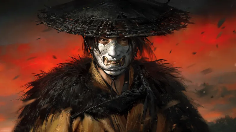 Atsu (Ghost of Yotei) Concept Art, 5K wallpaper