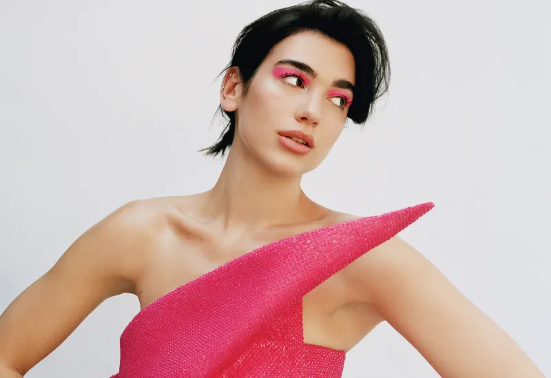 Dua Lipa Vogue 2025, 5K wallpaper