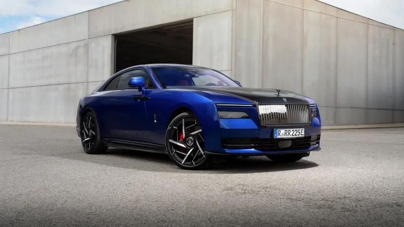Rolls-Royce Black Badge Spectre Libertas, 8K wallpaper