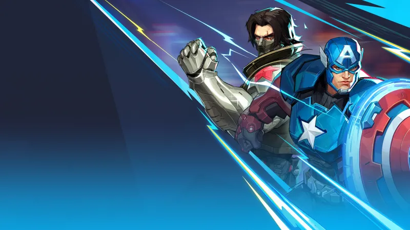 Captain America, Winter Soldier, Marvel Rivals wallpaper
