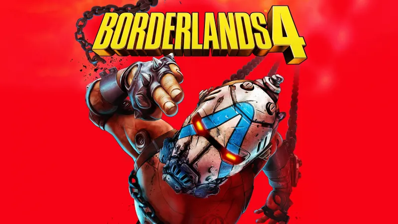 Borderlands 4 Red background, 2025 Games
