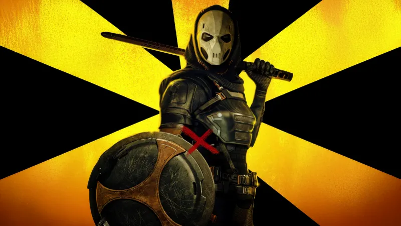 Taskmaster Shield, Thunderbolts wallpaper 5K