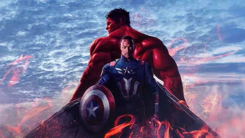 Anthony Mackie, Red Hulk, Captain America: Brave New World 2025