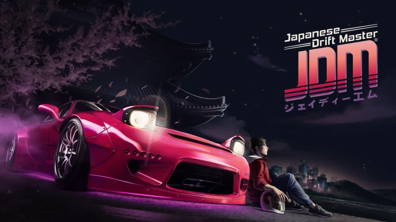JDM: Japanese Drift Master Key Art, Video Game