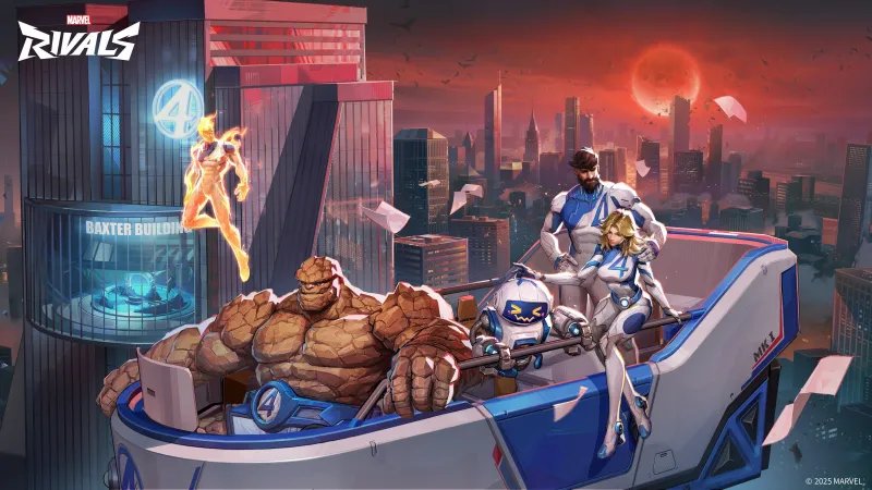Fantastic Four, Marvel Rivals wallpaper