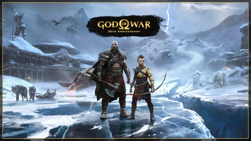 God of War 20th Anniversary, God of War Ragnarök, Atreus, Kratos