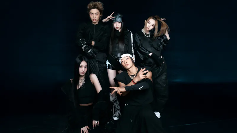 ALLDAY PROJECT K-pop, Dark background 5K