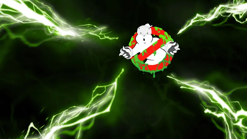 Ghostbusters Logo, Electric Lightning