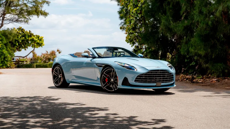 Q by Aston Martin DB12 Volante Palm Beach Edition