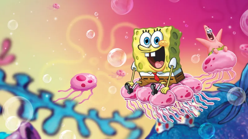 Spongebob Wallpaper, Patrick Star, Underwater Life