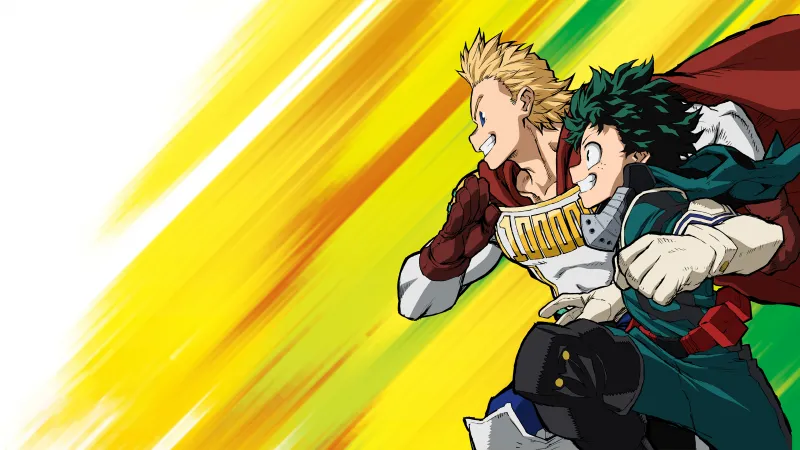 Deku, Mirio Togata (Lemillion), My Hero Academia, Izuku Midoriya 4K wallpaper