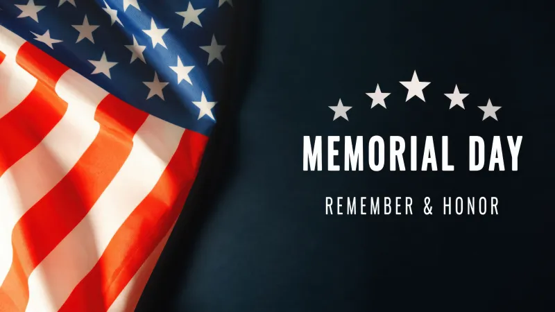 Memorial Day wallpaper, American flag, Patriotism, Remembrance, Honor, Stars