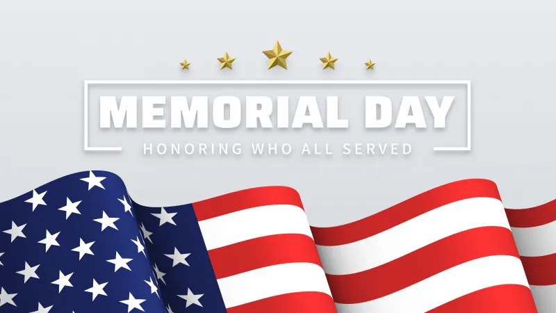 Memorial Day, American flag, USA, Holiday, wallpaper