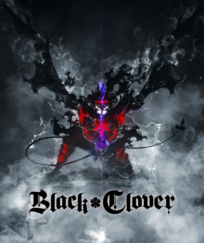 Black Asta, Black Clover Season 2, Dark background 5K