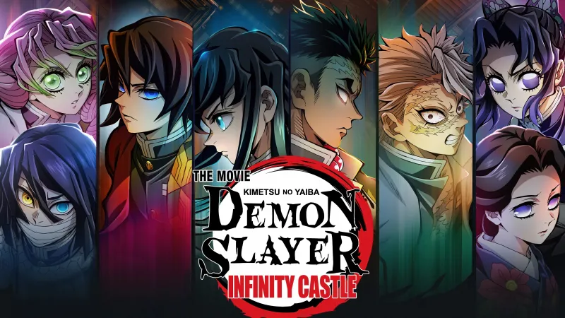 Demon Slayer: Kimetsu No Yaiba Infinity Castle Key Art