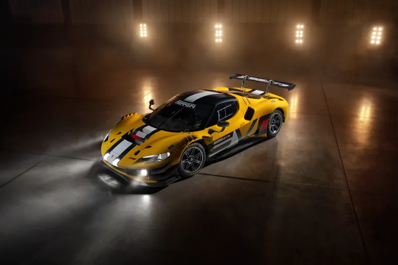 Ferrari 296 GT3 Evo 2026, 8K wallpaper