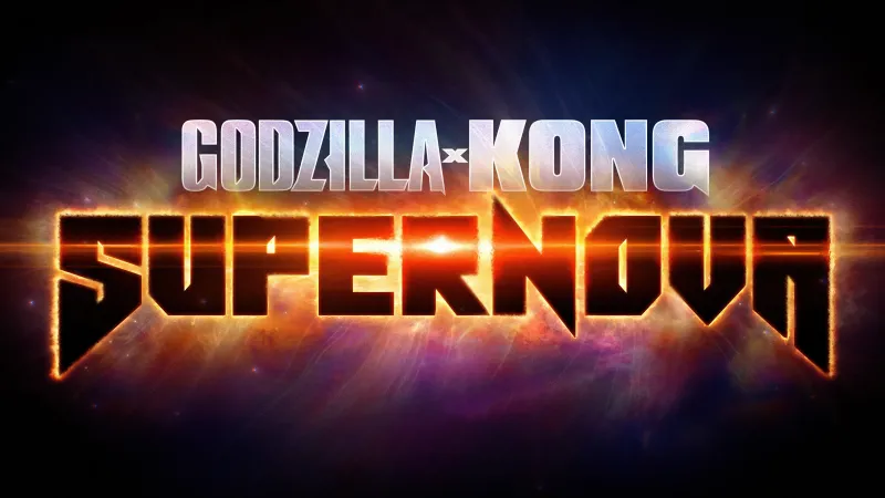 Godzilla x Kong: Supernova Logo, 2027 Movies, 5K wallpaper