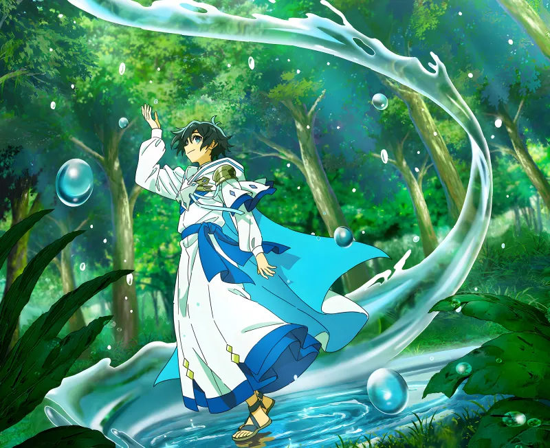 Ryou (The Water Magician), 5K wallpaper