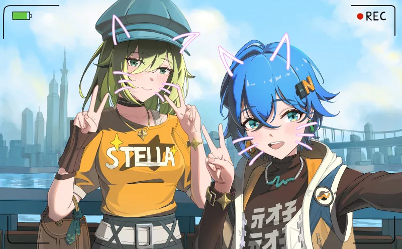 Venus and Belle, 8K wallpaper, Zenless Zone Zero