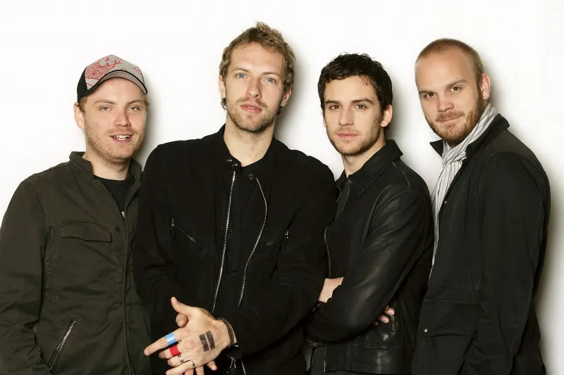 Coldplay Group portrait, 5K wallpaper