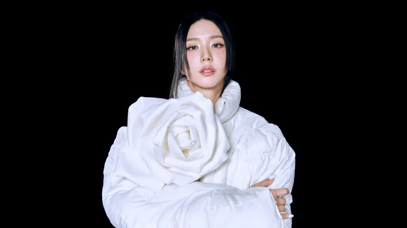 Jisoo Jump Visual Cut, Blackpink, Black background 8K