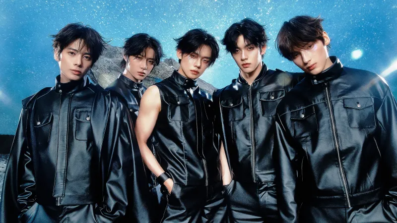 Tomorrow X Together (TXT), 5K wallpaper, South Korean boy band