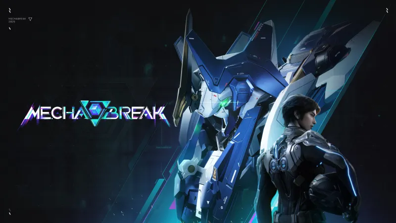 Mecha BREAK, Mecha, Pilot, Dark blue, 5K wallpaper