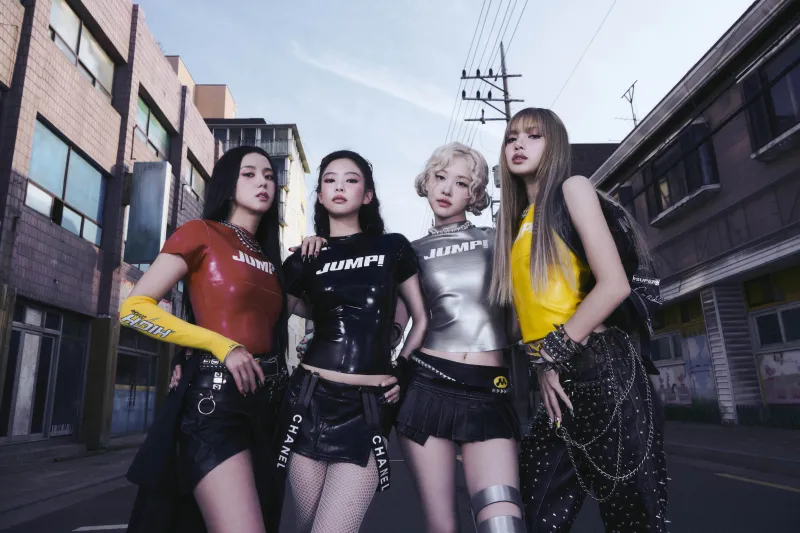 Blackpink Jump, 8K wallpaper, Jennie, Rose (Blackpink), Lisa, Jisoo