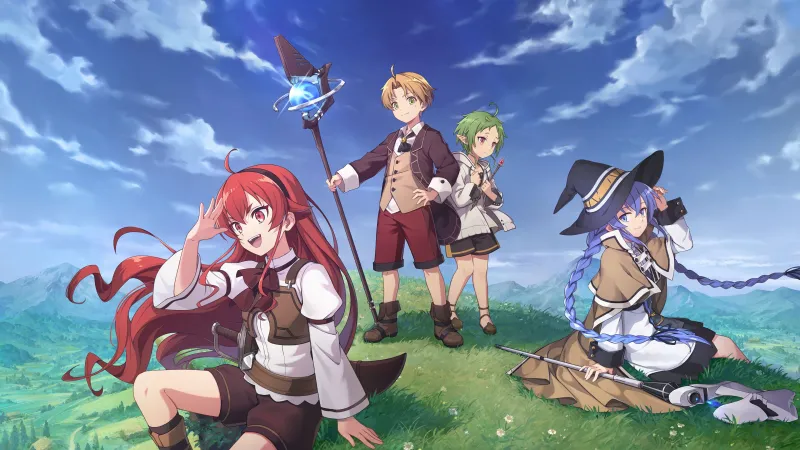 Mushoku Tensei: Jobless Reincarnation, 4K wallpaper