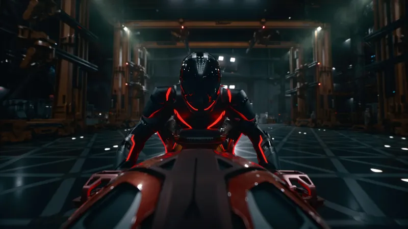 Tron: Ares, AI Soldier, 5K wallpaper