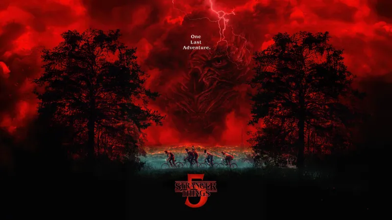 Stranger Things Season 5, 5K wallpaper