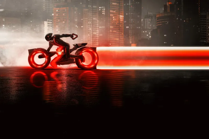 Tron: Ares Movie poster, 5K wallpaper, 2025 Movies