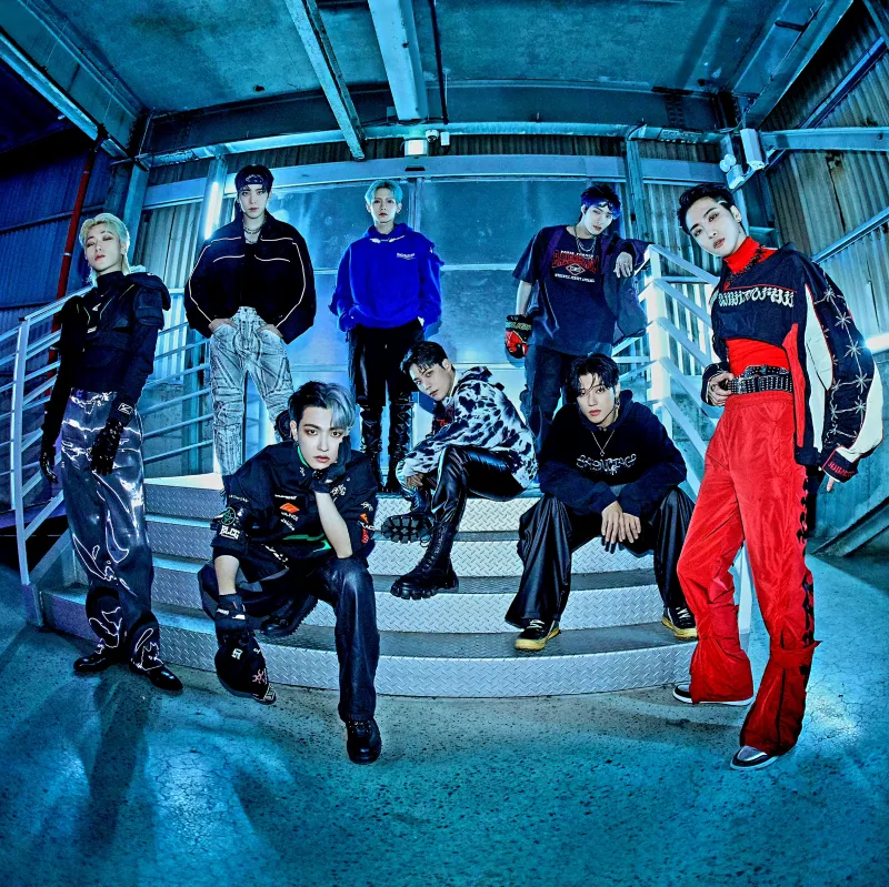 ATEEZ group, Hongjoong, Seonghwa, Yunho, Yeosang, San, Mingi, Wooyoung Jongho