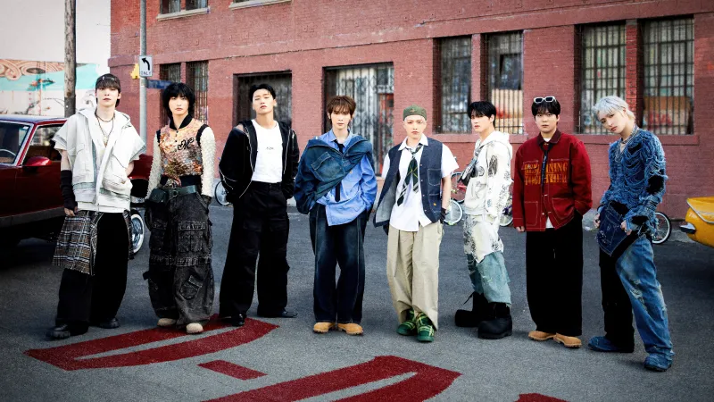 ATEEZ, 5K wallpaper, Hongjoong, Seonghwa, Yunho, Yeosang, San, Mingi, Wooyoung Jongho