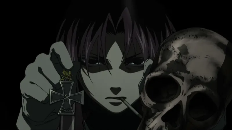 Black Lagoon, Dark background 4K