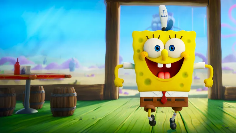 SpongeBob smiley face Cartoon, The SpongeBob Movie: Sponge on the Run