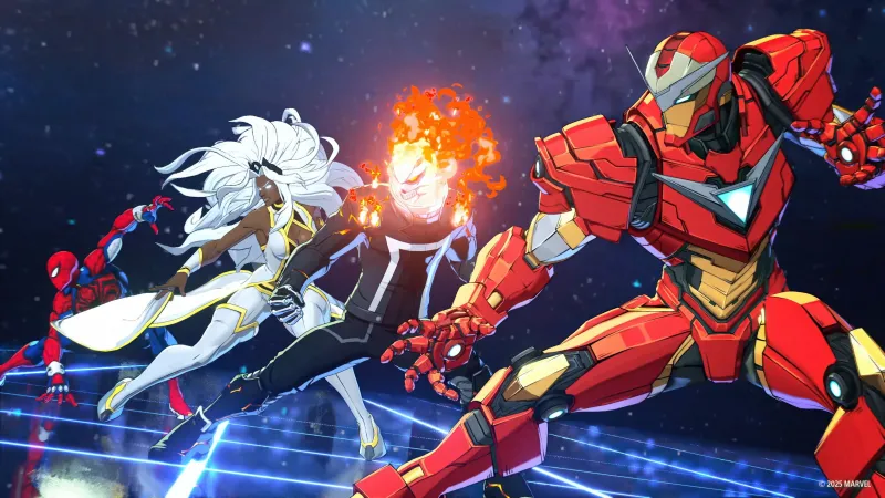 Marvel Tokon: Fighting Souls Characters, Iron Man, Ghost Rider, Spider-Man