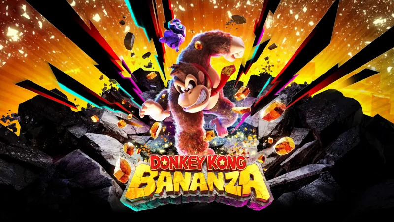 Donkey Kong Bananza, 4K wallpaper