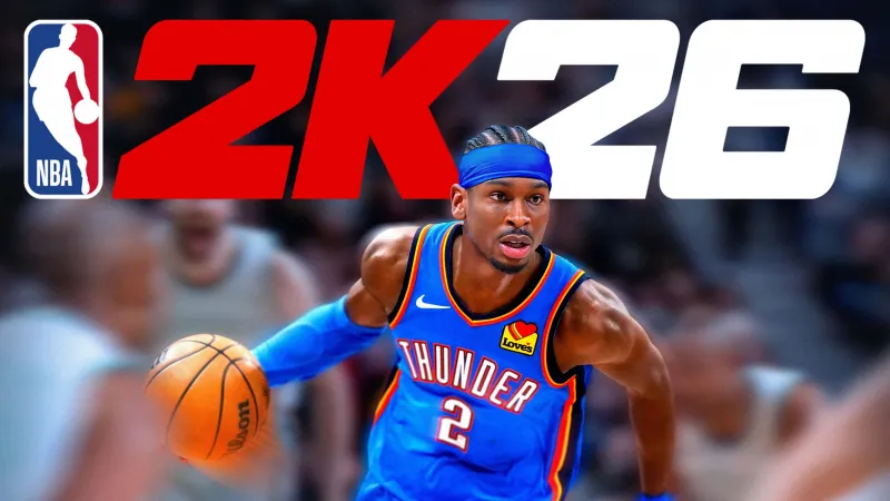 NBA 2K26 wallpaper, Shai Gilgeous-Alexander, Basketball, OKC Thunder, Video game