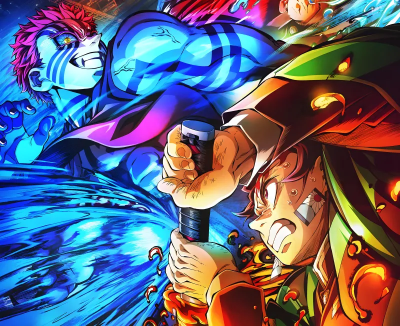 Akaza vs Tanjiro Kamado, Demon Slayer: Kimetsu No Yaiba Infinity Castle